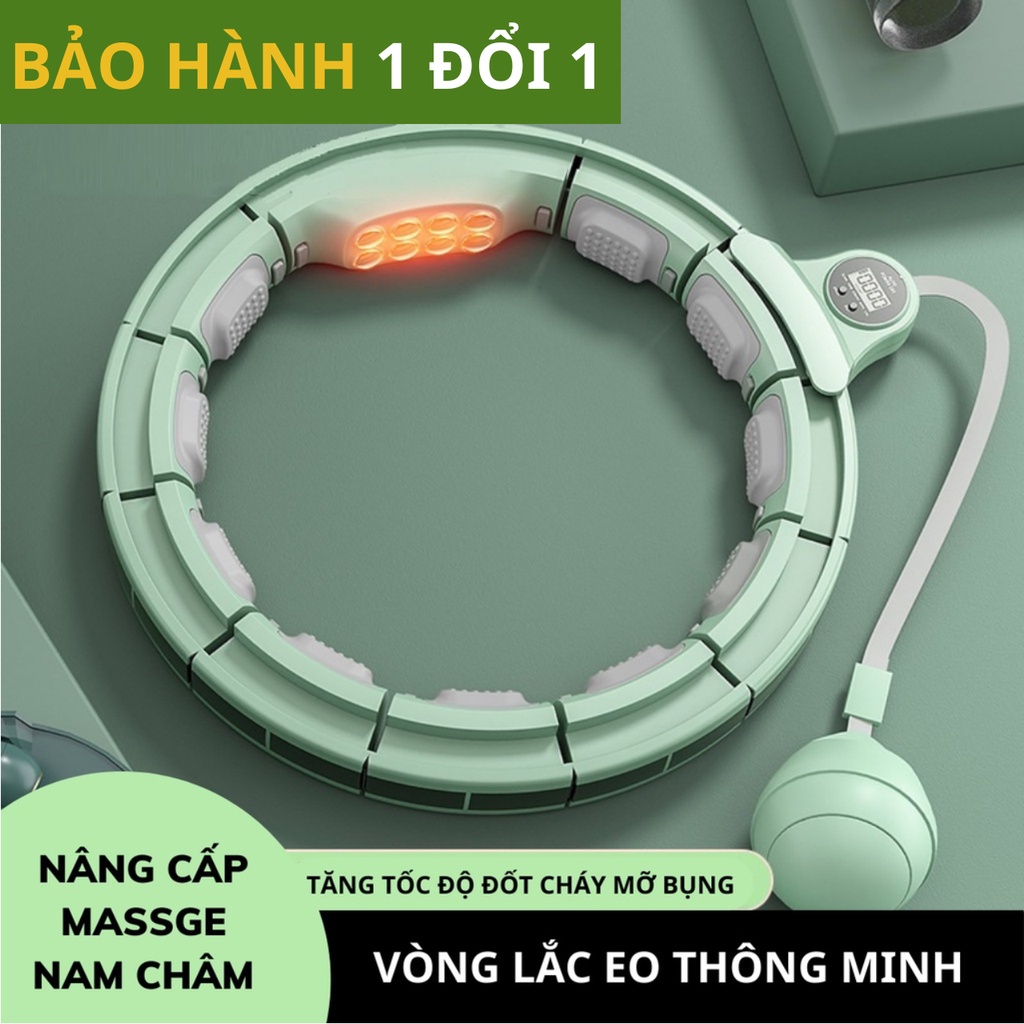 ( mã gg 20k )Vòng lắc eo thông minh công nghệ mới đốt mỡ gấp đôi