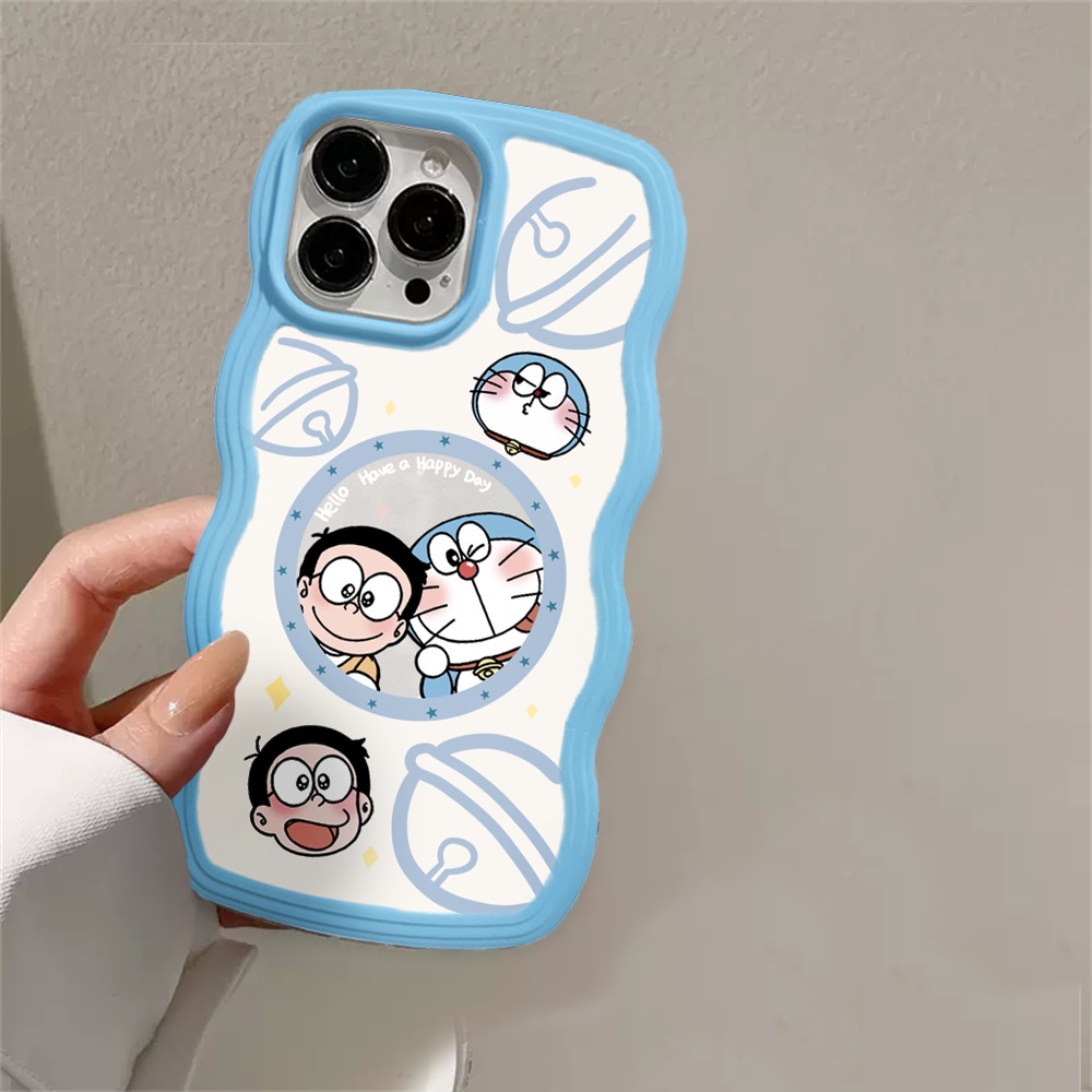 Ốp Điện Thoại TPU Họa Tiết Doraemon Cho Realme C30 C31 C35 C21Y C25Y RealmeC11 C25 C17 C15 C12 C3 C2 Realme 8i 7i 5 5i 6i 7 Pro
