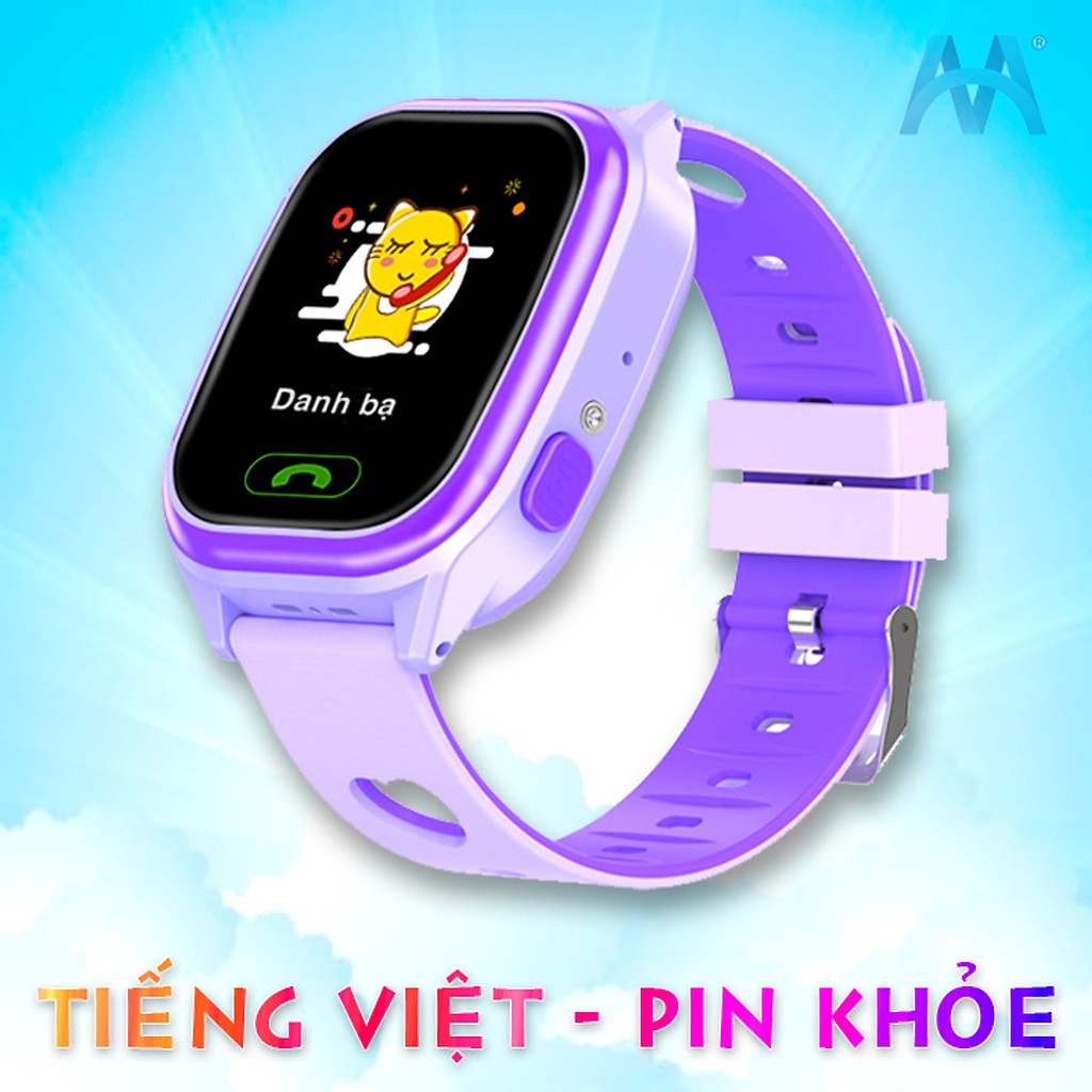 Đồng Hồ Thông Minh Trẻ Em ngôn ngữ Tiếng Việt, Pin sử dụng được 2 ngày, Model Y85 Pro - Hàng nhập khẩu