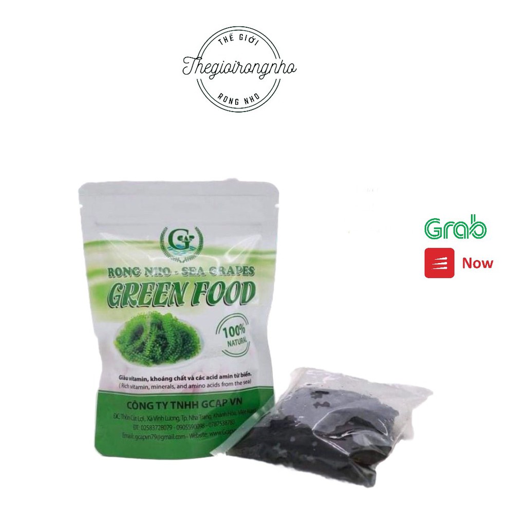 Rong Nho Tách Nước Greenfood, Sabudo, Khánh Hoà, Umibudo - Giàu Dinh Dưỡng cho sức khỏe