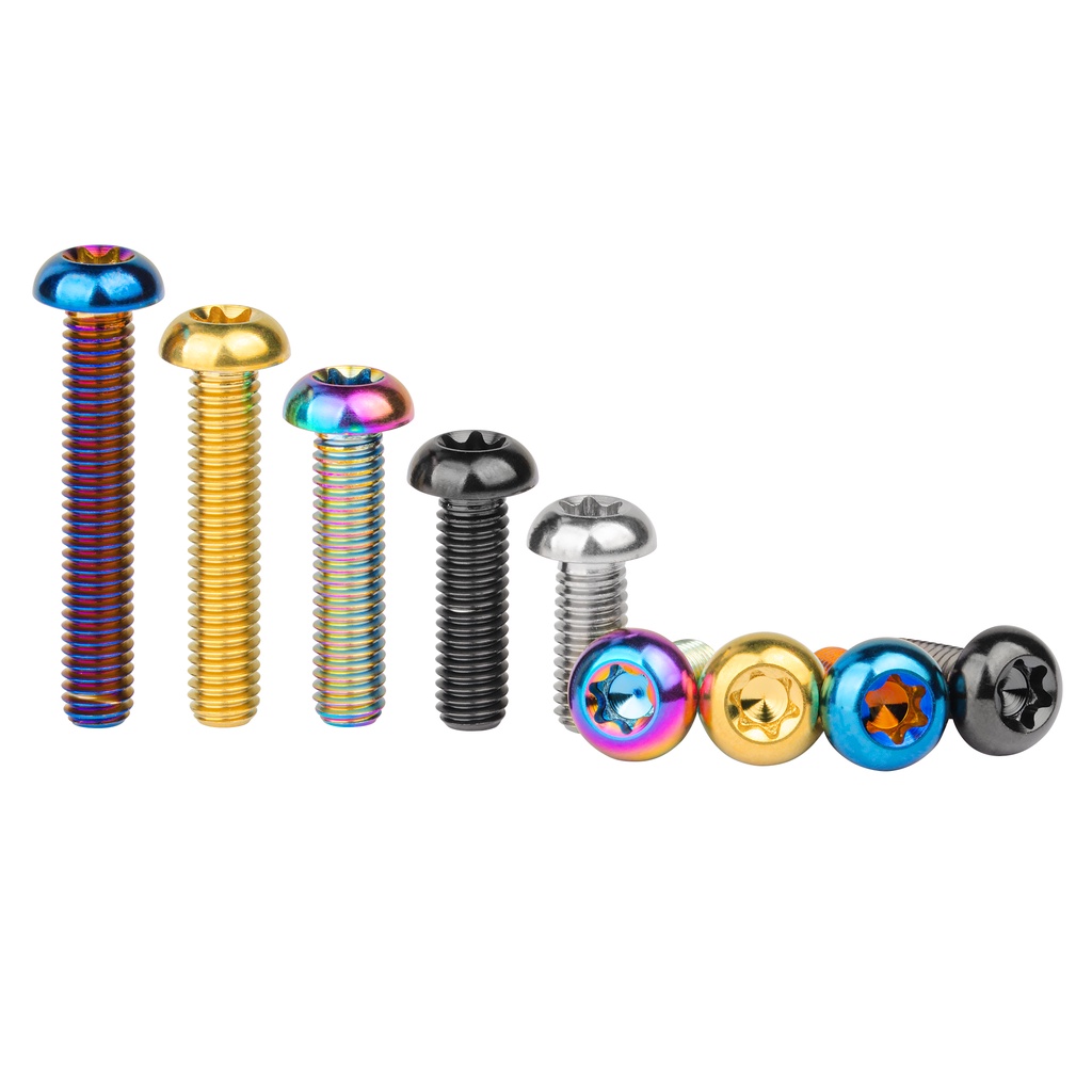 Vít WANYIFA bằng titan chất lượng cao S1000rr Gr5 M6x10 / 15 / 20 / 25 / 30 / 35mm T30