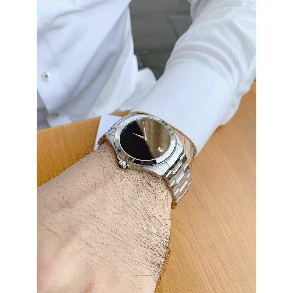 Đồng Hồ Nam MOVADO 0606555 Chính Hãng Tặng Dây Da Cao Cấp