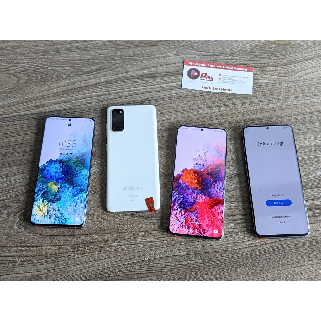 Điện Thoại Samsung Galaxy S20 5G 2 SIM chip Snapdragon 865 màn 120HZ  || Ram 12GB bộ nhớ 128GB PlayMobile