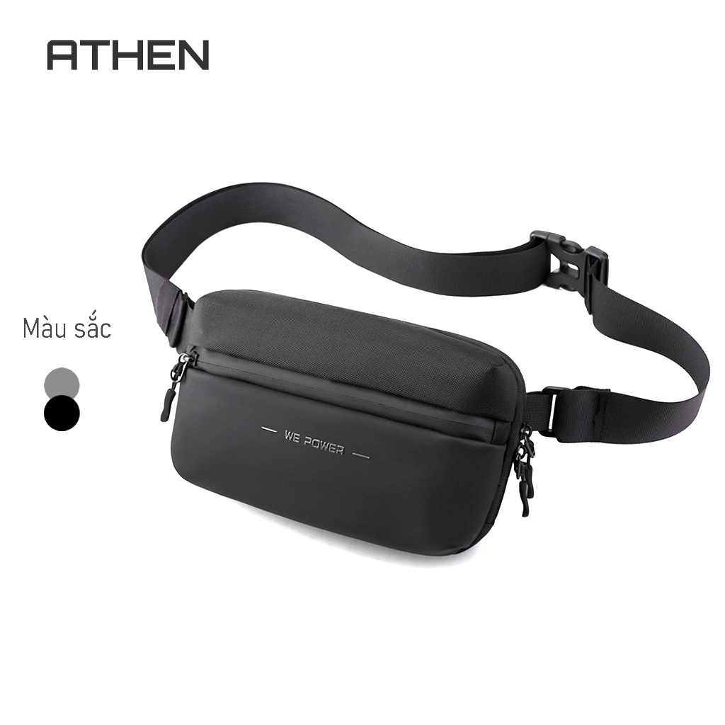Túi bao tử nam đeo chéo cao cấp Athen CXC chất liệu chống nước , xước kích thước 24x15CM