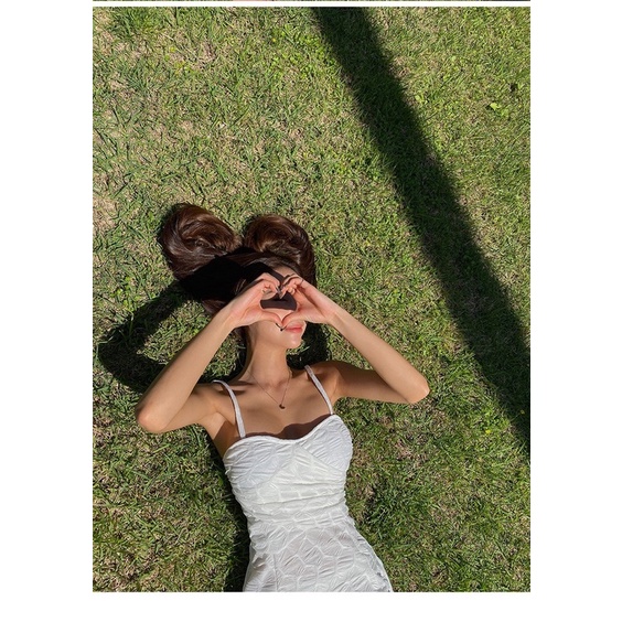 Set bikini 2 mảnh trơn gồm váy và quần