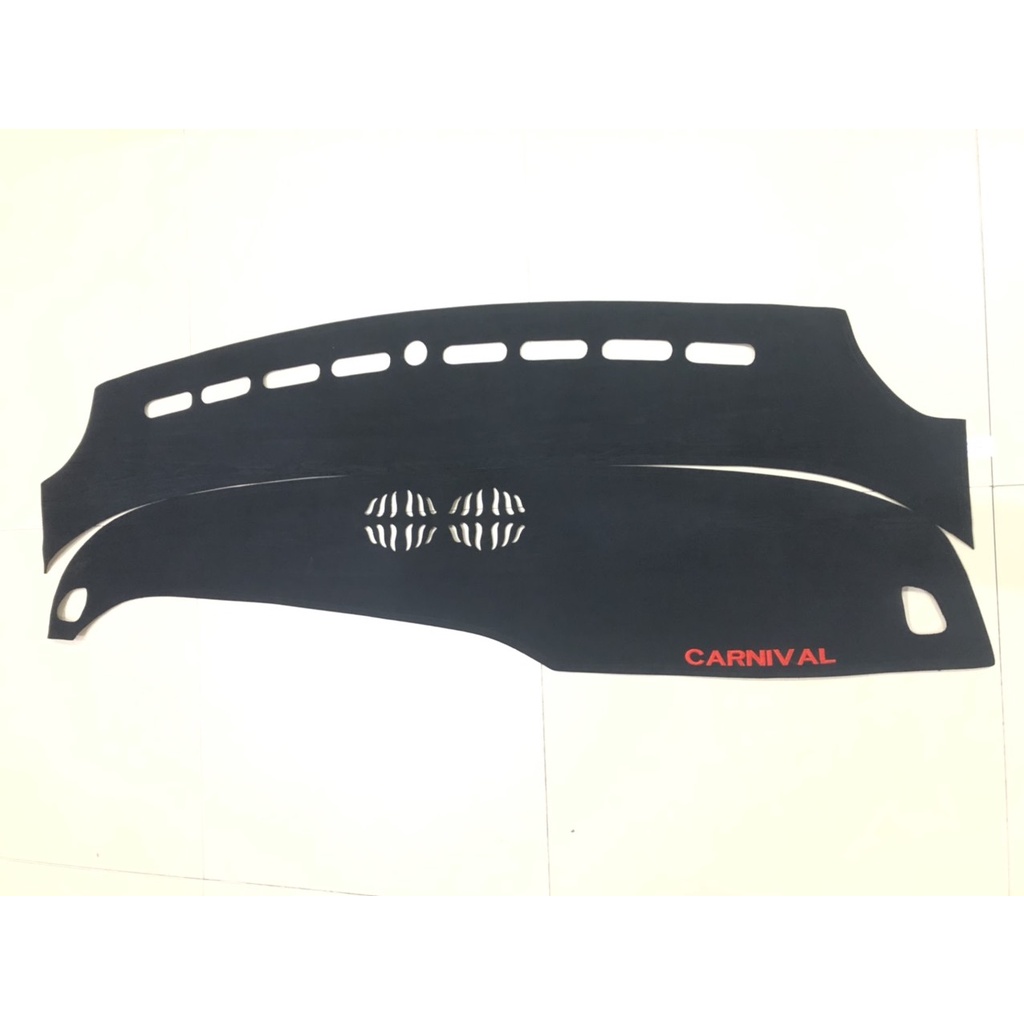 Thảm taplo da vân gỗ Kia Carnival 2022 - 2023 Hàng 3 lớp có đế chống trượt cao cấp nhất thị trường