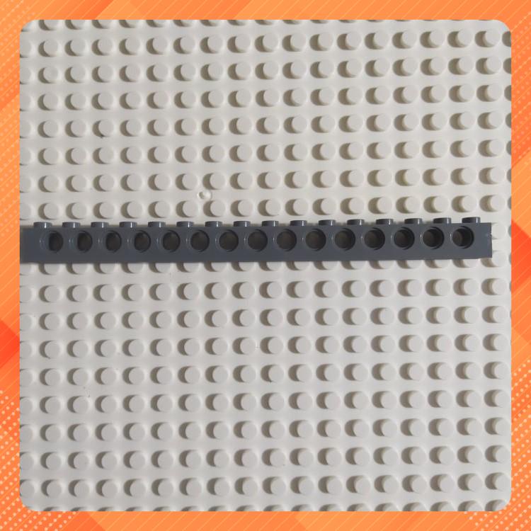 Đồ Chơi Một Gạch Technic Dài 1x16 Với 15 Lỗ NO.698 - Phụ Kiện MOC Tương Thích Part 3703