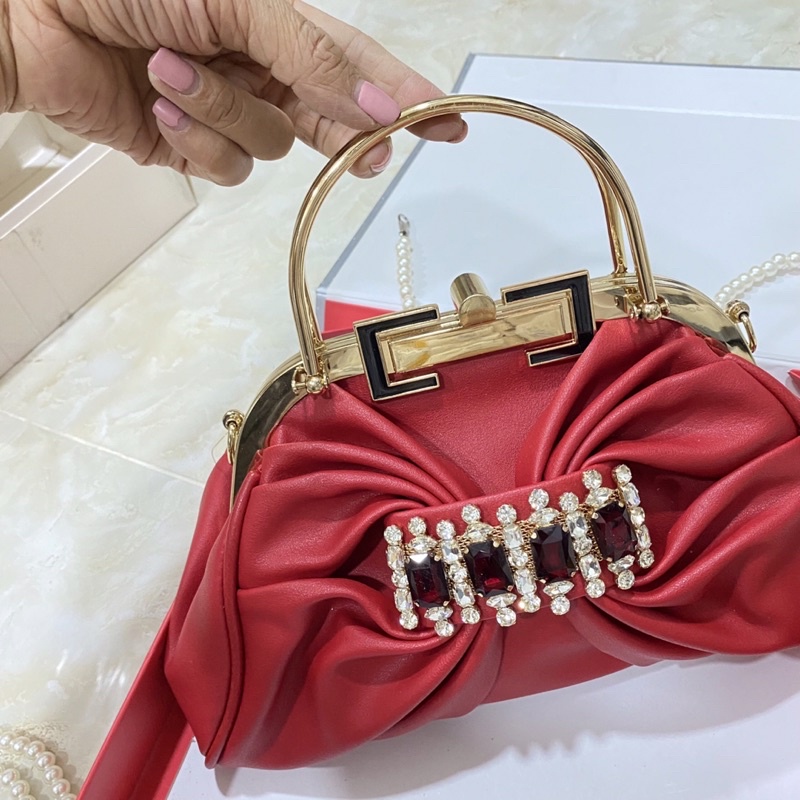 Túi Đầm Đeo Vai Hàng Cao Cấp Túi Đựng Vừa Điện THoại Lớn Thích Hợp Mang Đi Tiệc Đi Chơi Làm Quà Tặng Cao Cấp