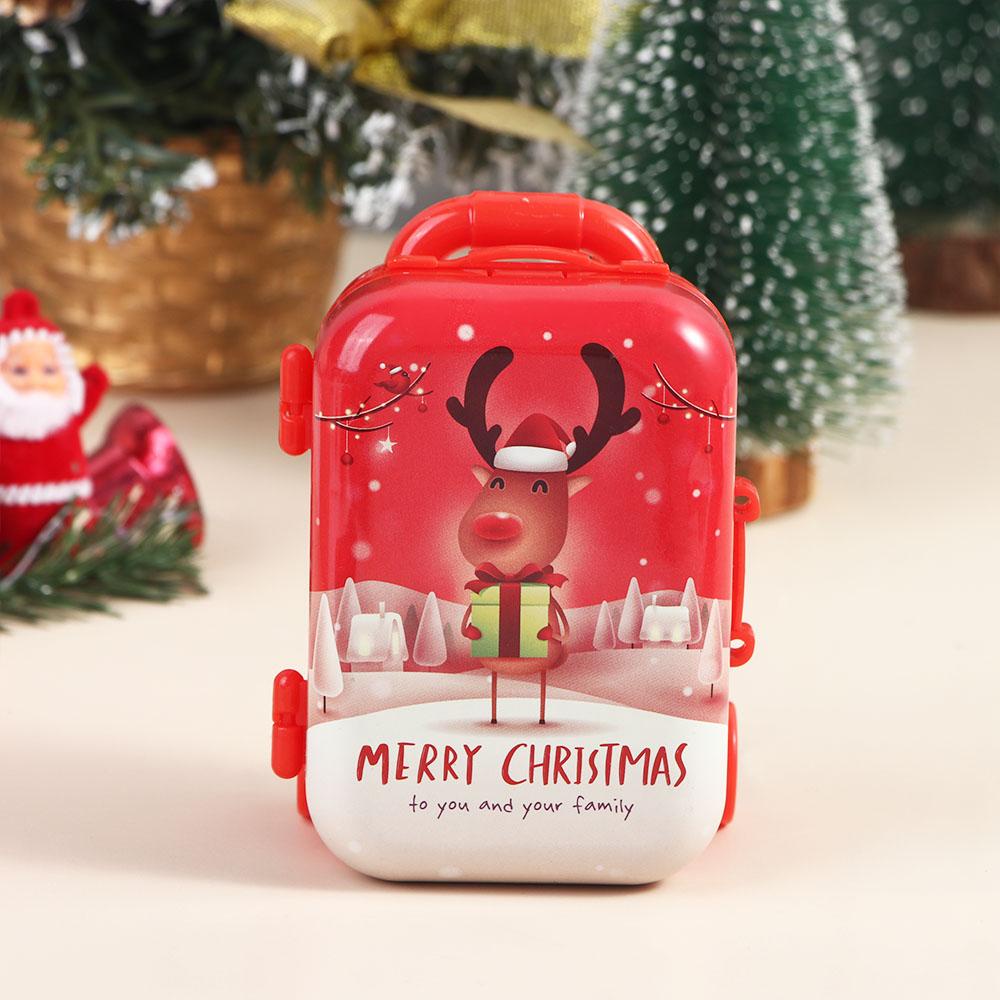 Aaron1 Hộp Đựng Trang Sức / Đồ Trang Sức Hình Ông Già Noel Bằng Nhựa Và Kim Loại Có Thể Thu Gọn Thời Trang Giáng Sinh Đáng Yêu