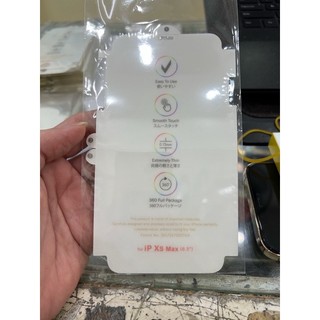 COMBO Miếng Dán PPF Bảo Vệ Mặt Trước Và Mặt Sau lP. Miếng Dán Trơn.