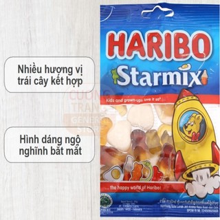 Kẹo dẻo Haribo Star Mix 80g, 160g