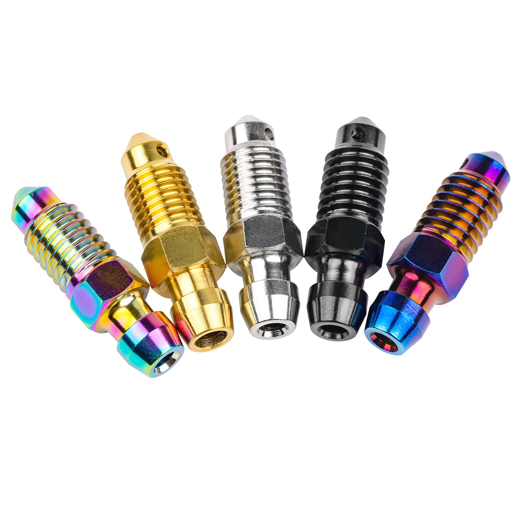 Bu lông titan WANYIFA M6 M8 M10 1.0mm cao 1.0/ 1.25mm cho xe đạp/ xe máy/ xe hơi