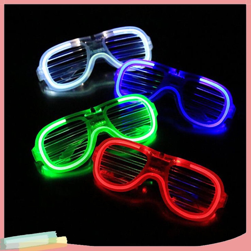 Mắt kính dự tiệc gắn đèn LED với 3 chế độ sáng độc đáo thú vị