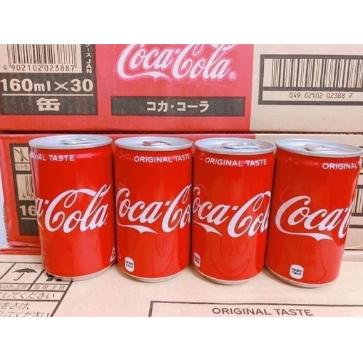Coca nhí Nhật Bản thùng 30 lon x 160ml