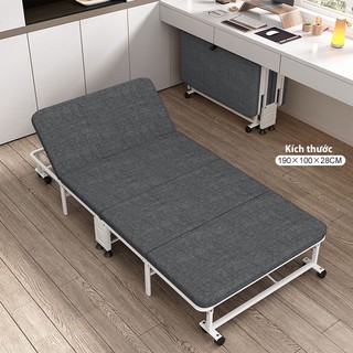 Giường ngủ dakita dkb-4100 rộng 1m - giường ngủ có nệm xếp gọn đa năng