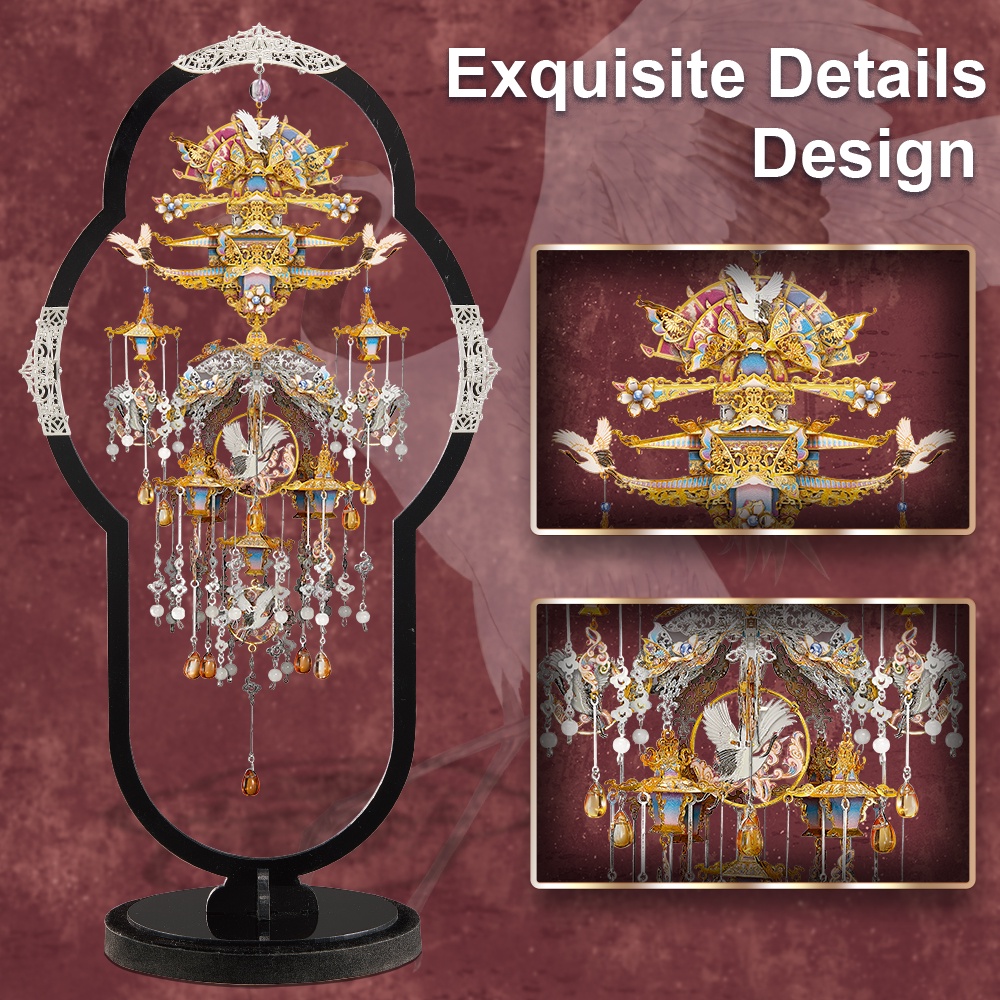 Piececool Mô Hình Đồ Chơi Lắp Ráp Nàng Tiên  3D Bằng Kim Loại Tráng Gương Làm Quà Tặng Cho Bạn Gái diy