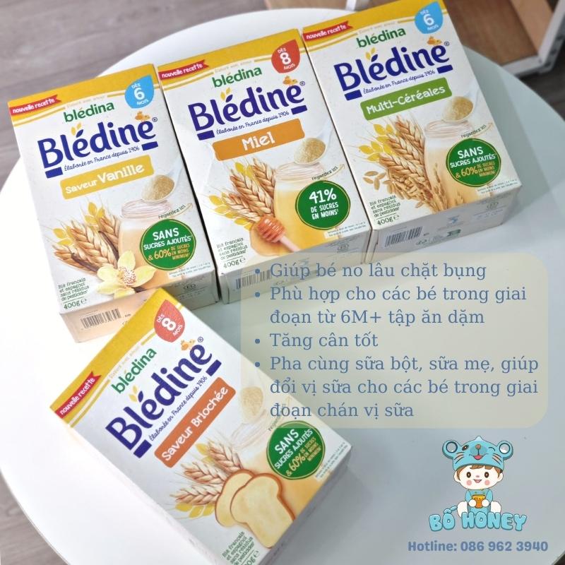 Bột lắc sữa Bledina 400g Pháp, bột lắc sữa cho bé từ 6 tháng mẫu mới