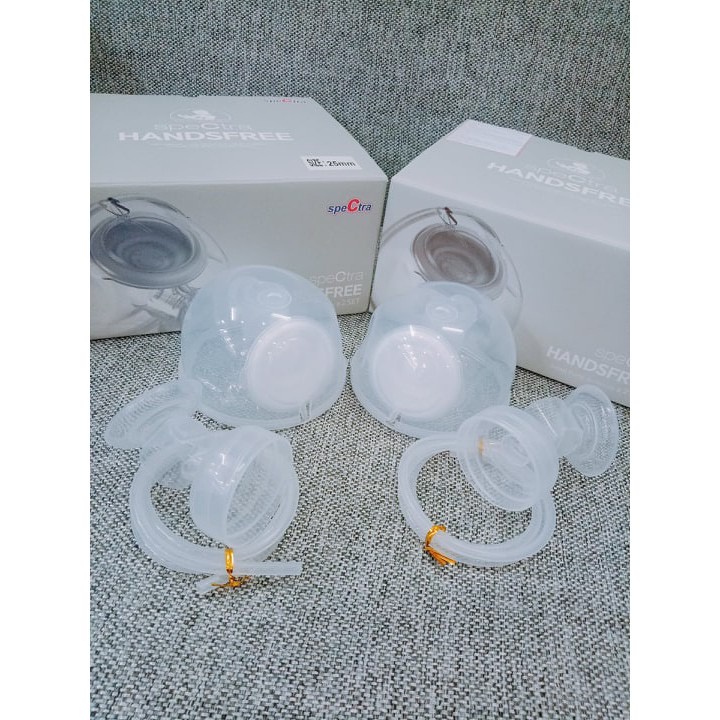 Cup hút sữa rảnh tay Spectra Handsfree - Size 24mm - Phụ kiện dùng chung cho máy hút sữa điện Hàn Quốc