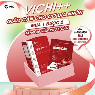 VICHI++ tặng kèm khoá cân- chuyên dành cho cơ địa lờn giảm cân