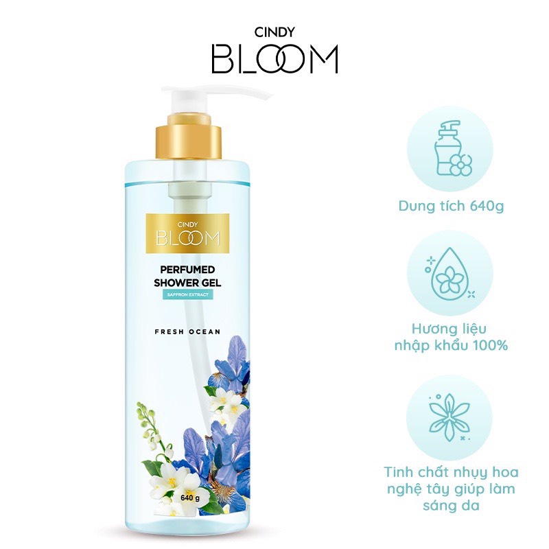 Sữa Tắm Nước Hoa Cindy Bloom 640g