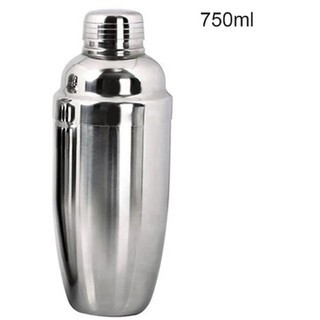 Bình lắc Shaker pha chế cocktail chất liệu inox (250 -350 - 550 - 750 ml)