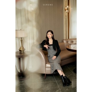 Áo khoác ngoài CINDE COAT chất nhung mịn sảng chảnh tinh tế by Serene