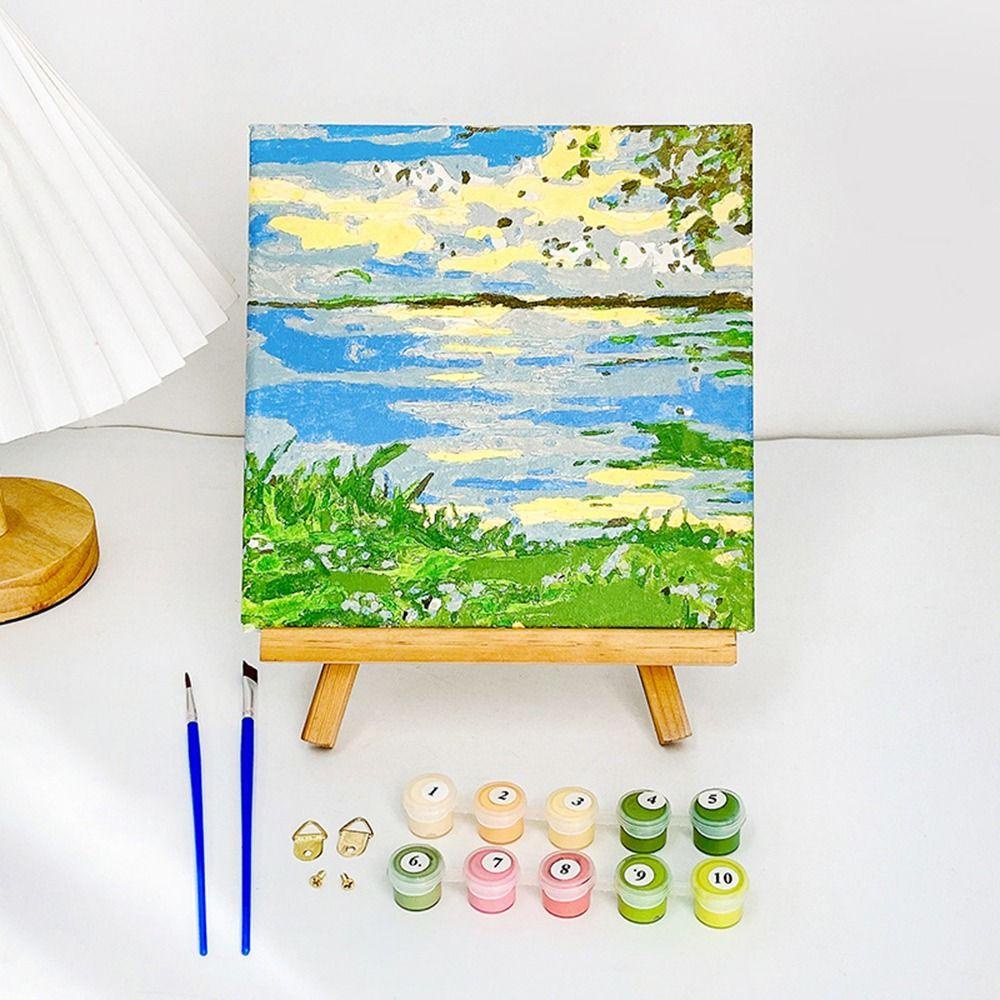 Bộ Dụng Cụ Vẽ Tranh Sơn Dầu Thủ Công Tự Làm Cho Người Mới Bắt Đầu