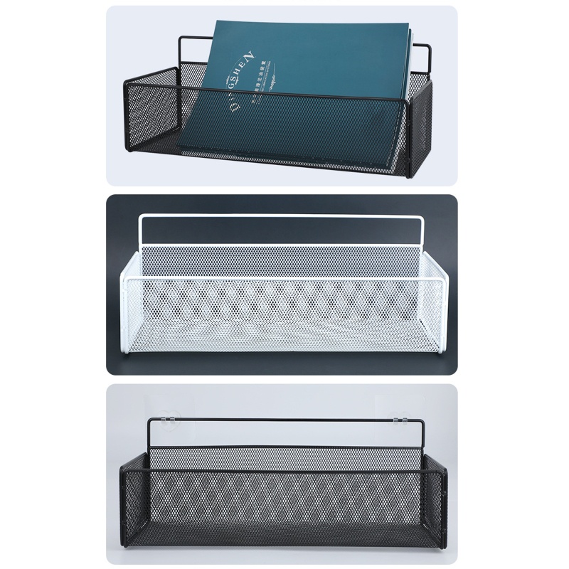 Giỏ Đựng Vật Dụng Bằng Kim Loại Gắn Tường Sắp Xếp Gọn Gàng Cho Nhà Bếp Nhà Tắm