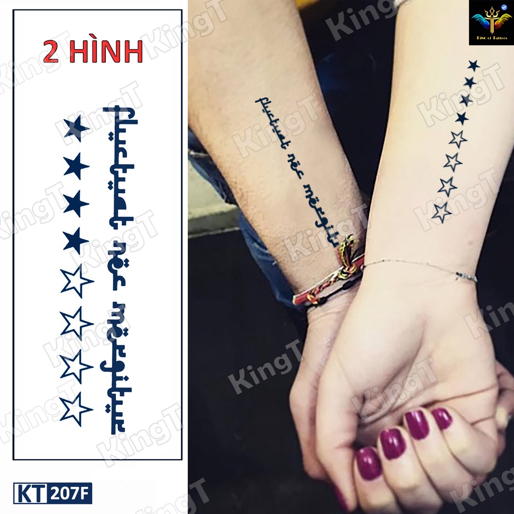 Hình xăm tạm thời BST Hình lẻ Siêu tiết kiệm