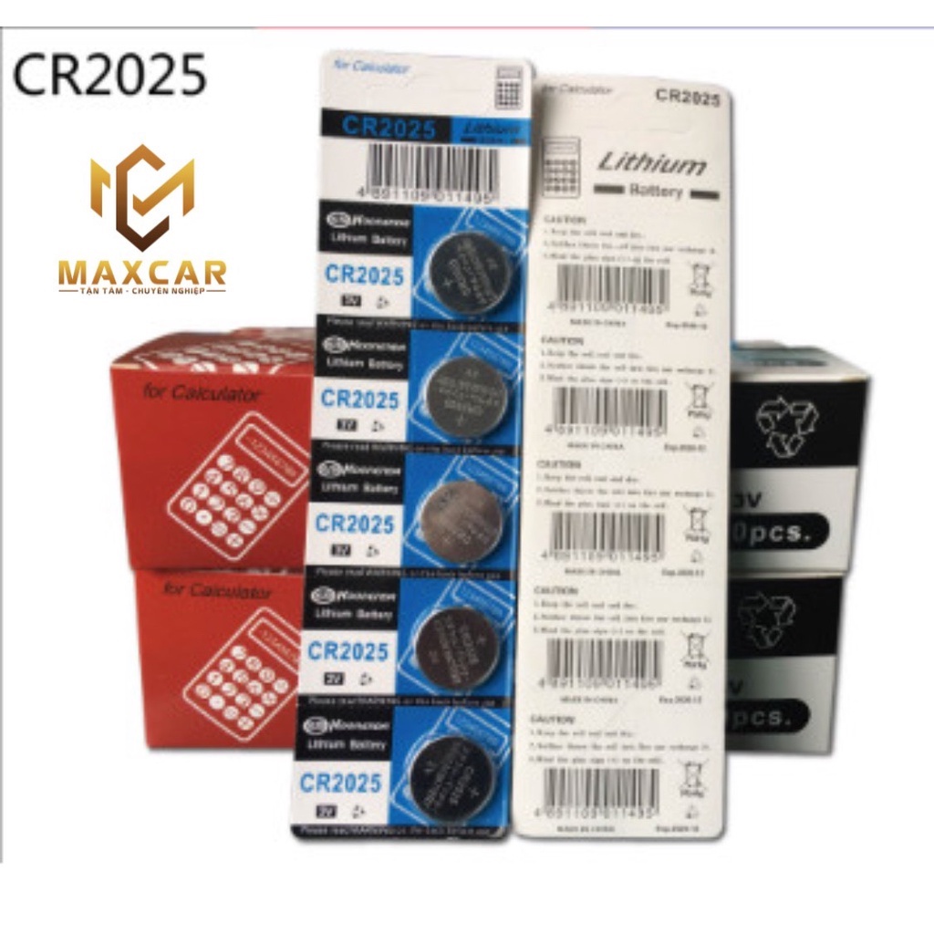 Pin Cmos Maxell CR2025 - 2025 Lithium 3V cao cấp Made In Japan - Hàng chính hãng, ô tô, xe máy, máy tính, đồ chơi, đồngồ