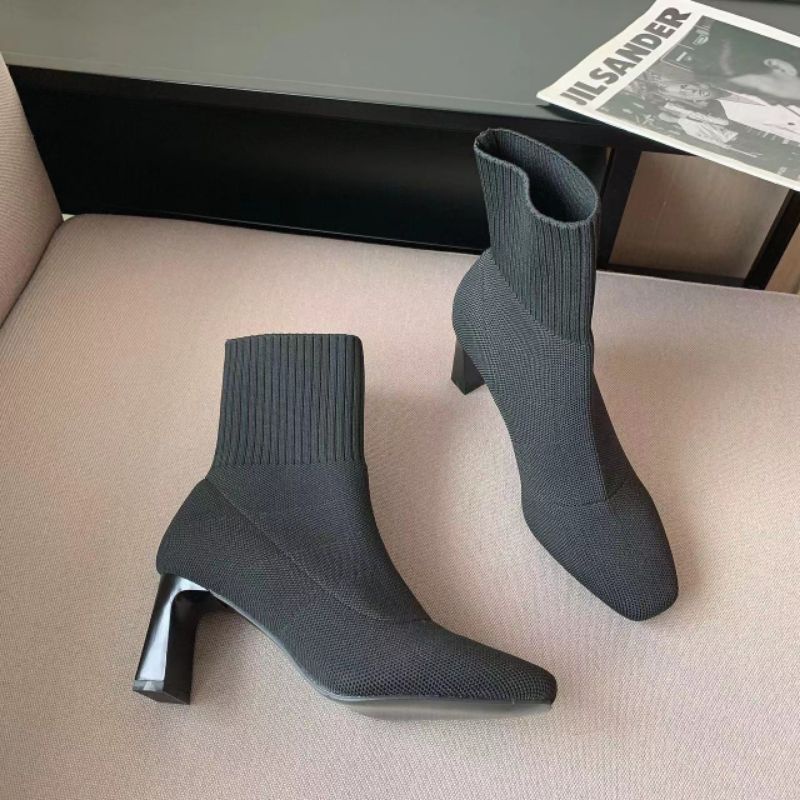 Giày bốt Boots len đẹp xuất sắc