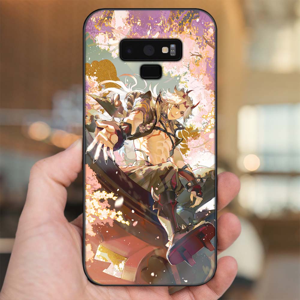 Ốp lưng Samsung Note 9 viền đen in hình Arataki Itto Genshin Impact