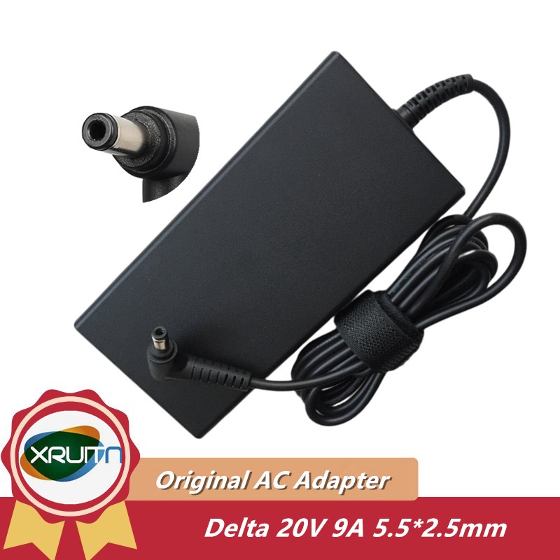 Chính Hãng Delta AC Adapter Sạc ADP-180TB H A17-180P4B 20V 9A 5.5 * 2.5mm Cho MSI GS66 STEALTH 10SE-
