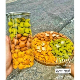 5kg bánh gấu nhân kem mix 3 vị  hạn 6 tháng.