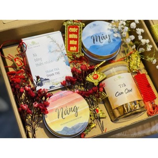 Set quà tết nến thơm quà tặng onatree