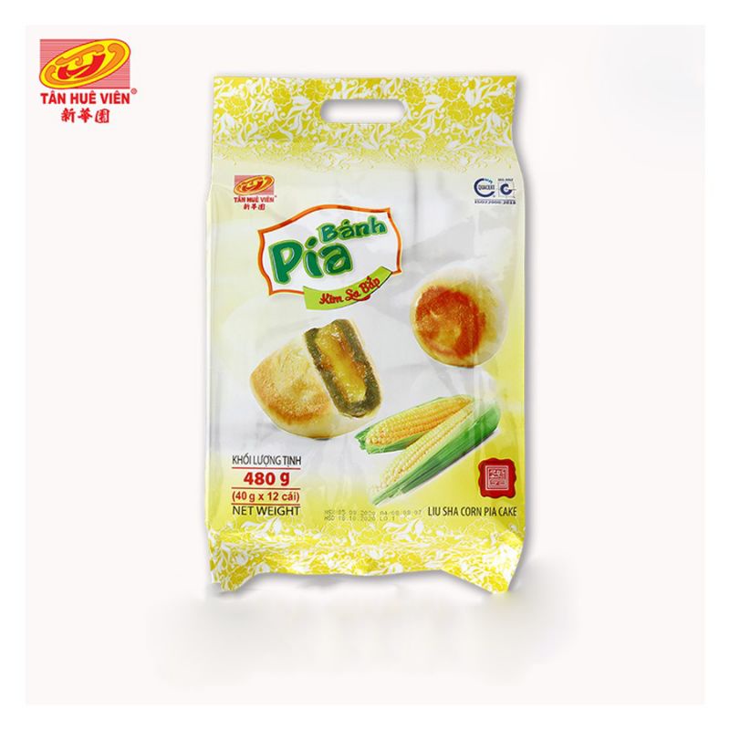 Bánh pía kim sa bắp 480g