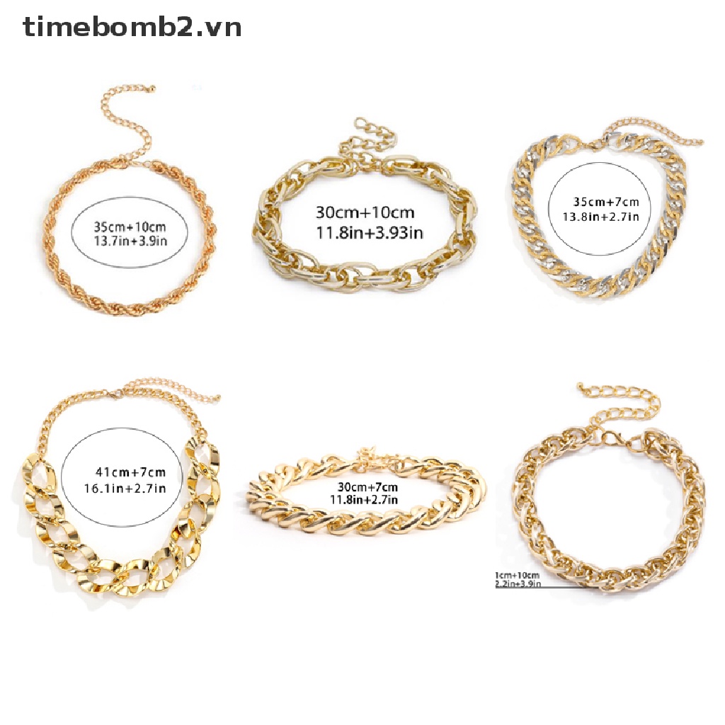 Vòng Cổ Choker Phong Cách Hip Hop Punk Thời Trang Cho Nữ