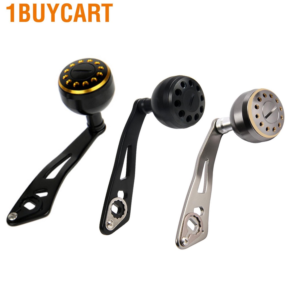 1buycart Baitcasting Reel Handle 32mm/1.26in Ergonomic Metal Fishing for