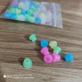 Núm giữ kim xăm chất liệu silicon ( ~ 100 cái  )