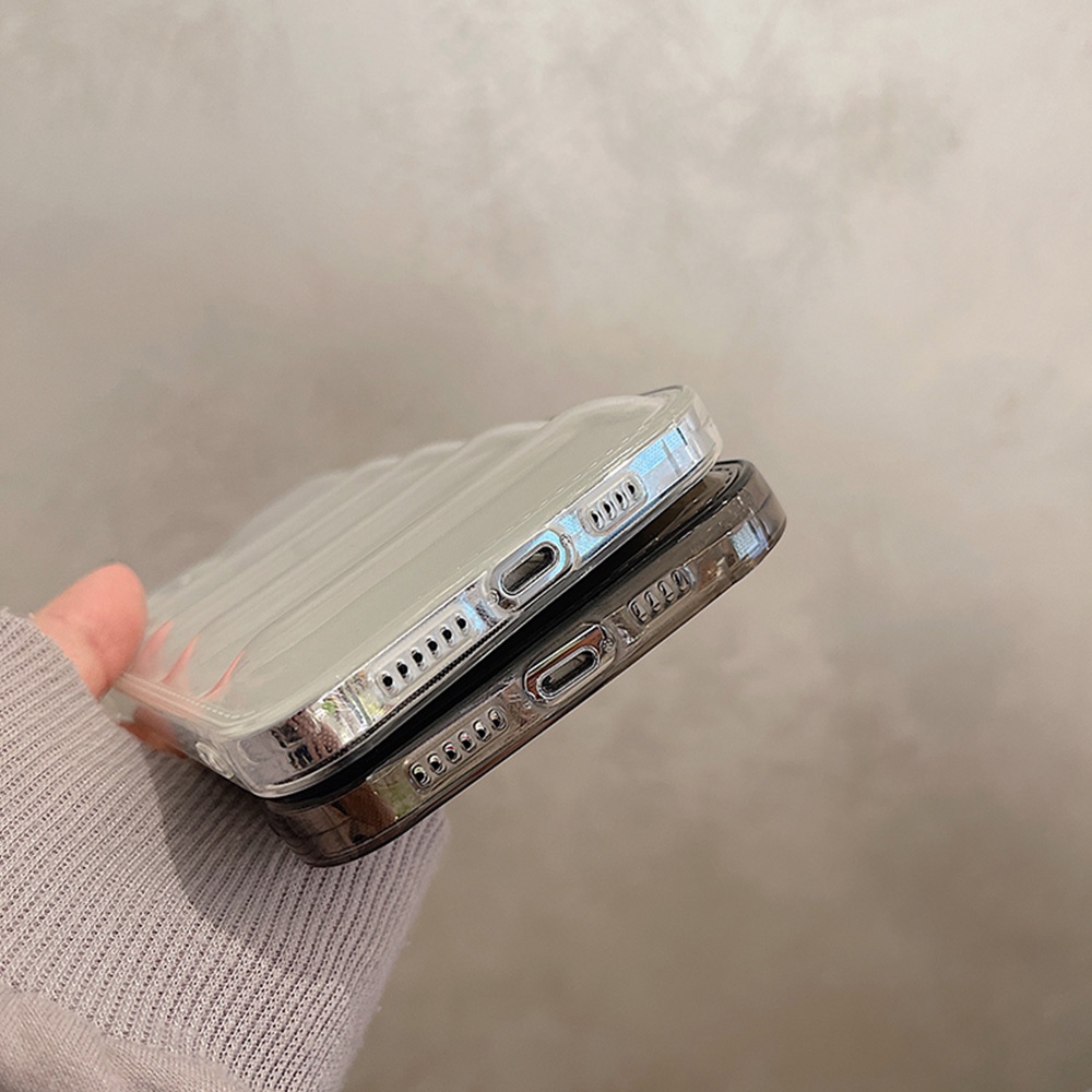 Ốp Điện Thoại TPU Mềm Trong Suốt Chống Sốc Cho IPhone 14 13 12 11 Pro Max XS XR 8 7 Plus