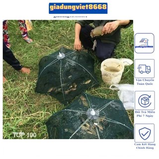 Lưới bắt cá thần thánh 8 cửa/Lưới bát quái bắt cá loại 8 lỗ