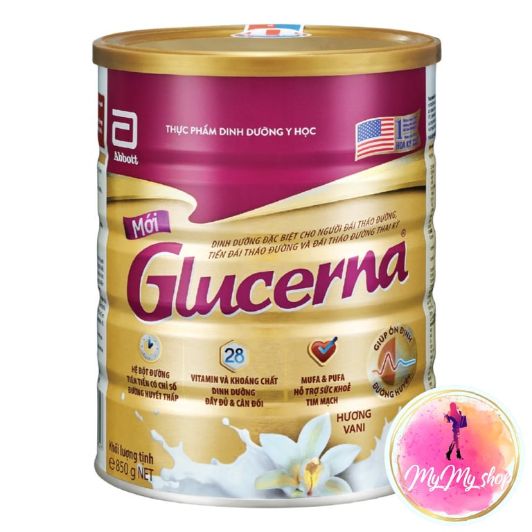 Sữa bột Glucerna (850g)