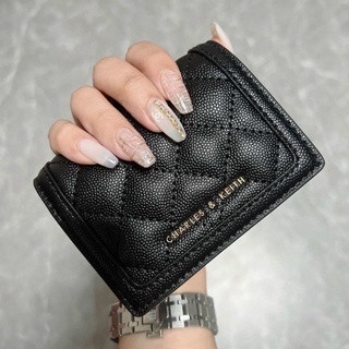 Ví nữ mini cnk full box túi đeo chéo mini da sần cho nữ