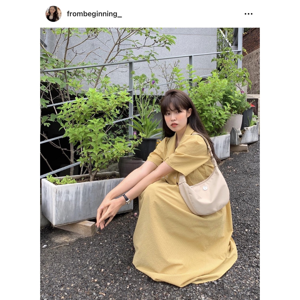 Váy dài vintage của FromBeginning