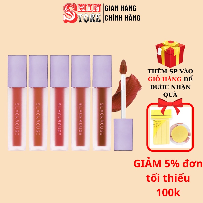 Son Kem Lì Black Rouge Chính Hãng #A3,# A12,# A31,# A32, #A37 Lên Màu Siêu Đẹp
