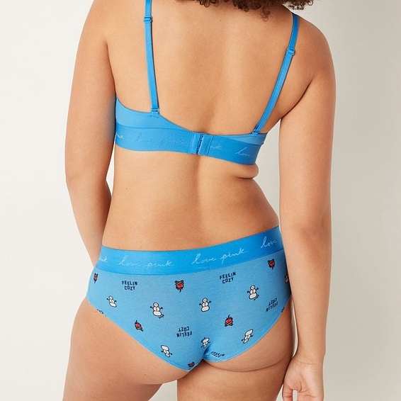 Quần lót nữ cotton hipster PINK Victoria's Secret chính hãng