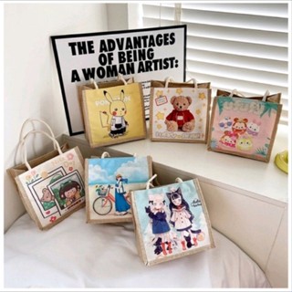 Túi cói mini Vintage nhẹ nhàng xinh yêu