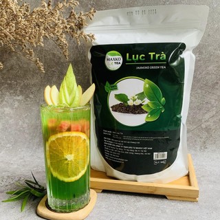 Trà Nhài Maxko (Túi 1Kg) - Hương Thơm Ngát Vị Thanh Nhẹ, Tiện Lợi Pha Chế