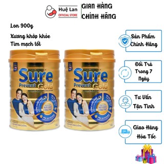 Combo 2 hộp sữa bột vinamilk sure prevent gold - 900g
