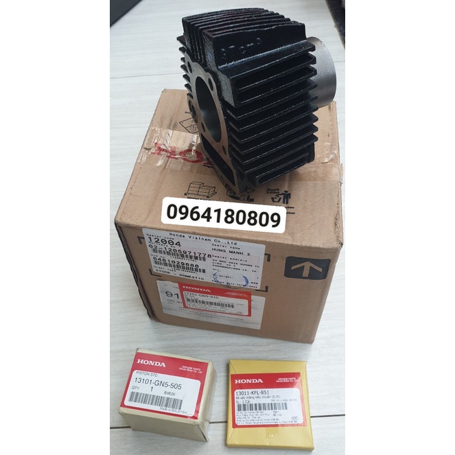 Bộ HƠi Xy Lanh + Pít Tông + Xéc Măng Drem thái Win Thái